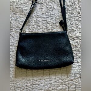 Marc Jacobs Black Leather Crossbody Bag